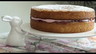 Victoria Sandwich  Mary Berrys Victoria Sandwich cake recipe Great for the coronation asmr [upl. by Inacana]