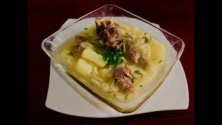 Sopa ecuatoriana de carne de res con fideos 🇪🇨🇪🇨🇪🇨 [upl. by Ortrud]