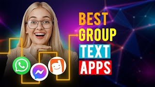 Best Group Text Apps iPhone amp Android Which is the Best Group Text App [upl. by Ecnerol]