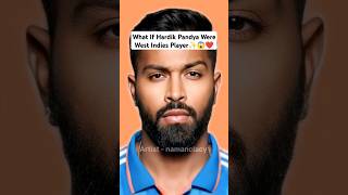 What If Hardik Pandya Were West Indies Cricketer✨😱❤️ hardikpandya t20worldcup2024 india t20 [upl. by Jandy]