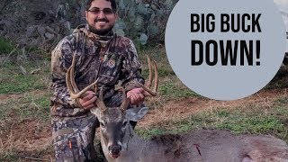 South Texas Public Land Archery Hunt at the Chaparral WMA First Public Land Whitetail Deer Down [upl. by Eda411]