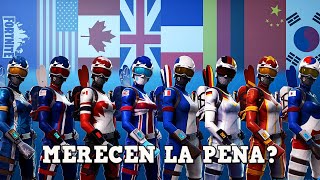 FORTNITE  MERECE LA PENA LAS SKINS ALPINISTAS Y CUAL COMPRAR [upl. by Aronid]