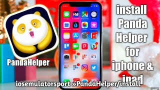 How to install Panda Helper Store on iphone amp ipad without jailbreaking [upl. by Ynabla]