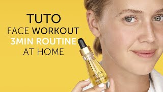 ALL ATHOME FACE WORKOUT MOVES BY DECLÉOR  The power of hands activated by Essential Oils Skincare [upl. by Ammon9]