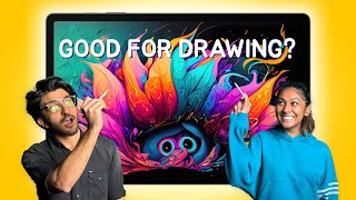 How Good Is Samsungs Latest Tab For Drawing  Samsung Galaxy Tab S9 FE [upl. by Pollux]