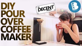 DIY UPCYCLED COFFEE MAKER  a Decent project [upl. by Accemahs]