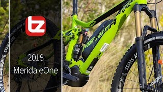 2018 Merida eOne  Range Review  Tredz Bikes [upl. by Prichard]