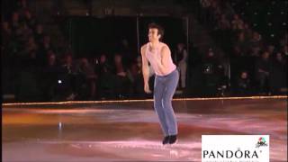 Pandora Unforgettable Moments of Love on Ice Ryan Bradley skates to quotFootloosequot [upl. by Nirb]