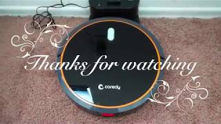 Coredy R500 Robot Vacuum Cleaner Review from Jack [upl. by Retsbew]