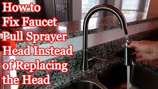 Faucet Pull Sprayer Not Working [upl. by Garvin]