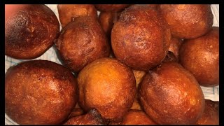 Simple Recipe How to make Ghana BOFROTBOFLOTTOOGBEI AKA BEIGNETS OR PUFF PUFF [upl. by Kcirtemed]