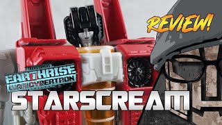 Transformers Earthrise Starscream Review deutsch Hasbro Voyager Class [upl. by Arev]