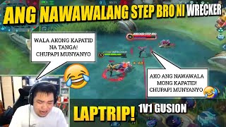 NAKALABAN NI WRECKER ANG NAWAWALA NYANG KAPATID SA 1V1 GUSION l LAPTRIP🤣 [upl. by Enaffit]