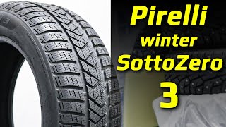 Pirelli Winter SottoZero 3 – обзор [upl. by Gine530]