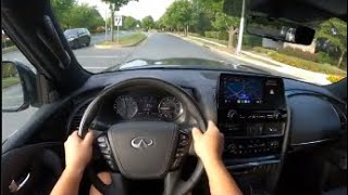 POV Drive 2023 Infiniti QX80 Sensory First Impressions [upl. by Graf]