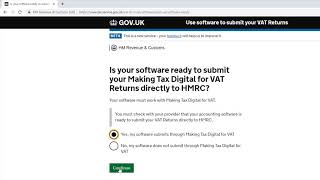 HMRC MTD for VAT Sign Up Process [upl. by Yorgo]