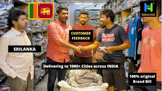 Customer Feedback  From SRILANKA  Surplus Warehouse New Delhi  Original  Hermanos [upl. by Sivahc]