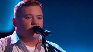 Jake Worthington Don t Close Your Eyes The Voice Blind Audition [upl. by Reivaz]