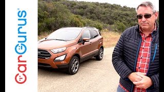 2018 Ford EcoSport  CarGurus Test Drive Review [upl. by Mills936]