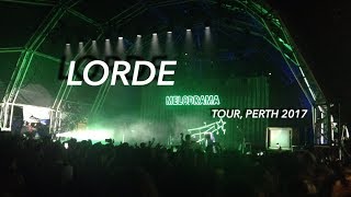 LORDE Melodrama Tour Perth 2017 [upl. by Yrrag]