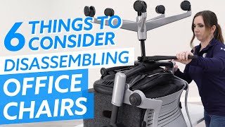 Disassembling An Office Chair 6 Things To Consider [upl. by Yeltihw]