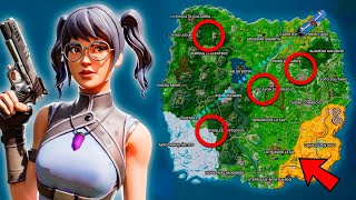 👉Mejores ESCONDITES en Fortnite OG✅ [upl. by Adnorat711]