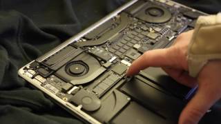 How to Clean the Retina MacBook Pro Fans amp Logic Board [upl. by Lore]