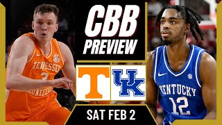 Free CBB Picks Today  TENNESSEE at KENTUCKY 2324 NCAA Basketball Picks and Predictions [upl. by Yelhs]