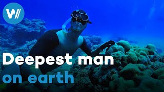 Freediving world recordholder Herbert Nitsch pushes the limits of the human body [upl. by Mallen]