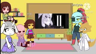 undertale react underverse memextale amv warriors [upl. by Paxton266]