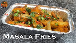 Masala Fries Indian restaurant and takeaway style [upl. by Olivier374]