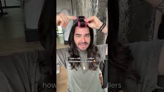 same same but diff how do u use ur velcro rollers  hairtok hair hairstyle mattloveshair [upl. by Nowyt]