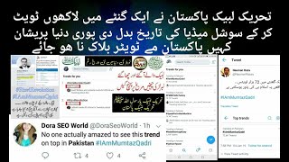 tahreqy labaik pakistan sa soshal midia jung jeet li 1 ganty ma 1 lakkh sa ziyada tweet [upl. by Rudy]