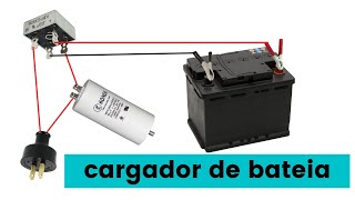 CARGADOR DE BATERIA PARA AUTOS Y MOTO 1 PARTE [upl. by Imot494]