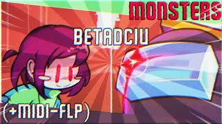 FNF Monsters  But A Different Character sing it MIDIFLP [upl. by Meuser]