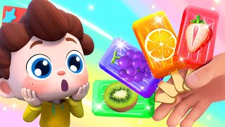 Fruit Ice Cream Song  Ten Little Fruits Song  Numbers Song  Nursery Rhymes amp Kids Songs  BabyBus [upl. by Stutzman]