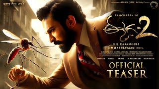 EEGA 2  Ramcharan Intro First Look TeaserEega 2 Official TeaserEega2 TrailerRamcharanRajamouli [upl. by Lenod]