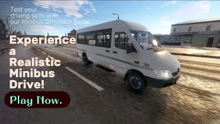 Minibus Simulator 3D Van Game Experience a Realistic Minibus Drive Driving Skill Android Gameplay [upl. by Prasad884]