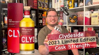 Clydeside 2023 Limited Edition Cask Strength Verkostungsvideo whiskyvlog clydeside glasgow [upl. by Netsreik537]