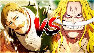 Escanor The Lion Sin of Pride vs The World Strongest Man Captain Whitebeard [upl. by Dabbs]