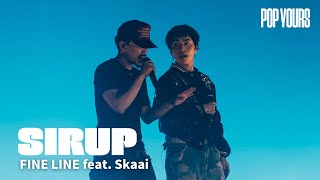 SIRUP  FINE LINE feat Skaai Live at POP YOURS 2024 [upl. by Arnold]