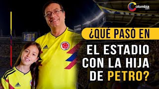 Petro llama cobardes a quienes obligaron a su hija a salir del estadio de Barranquilla [upl. by Feldman356]