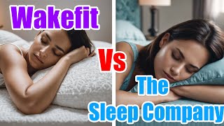 WakeFit Vs The Sleep Company Mattress Comparison 2024 [upl. by Asusej]