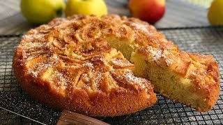 Gâteau moelleux aux pommes et noix de cocoun pur délice [upl. by Fayre]