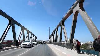 Bizerte Bridge Tunisia  الجسر المتحرك ببنزرت [upl. by Drucilla]