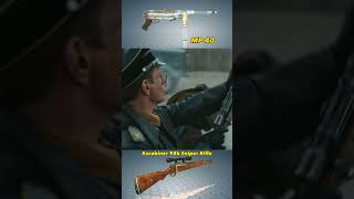 quotusing MP40 strike back NAZI SSquot  WWII Guns ww2 war shorts BloodampGold viral [upl. by Erlond799]