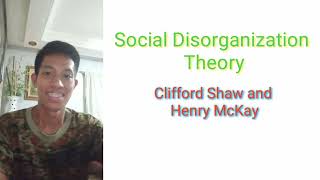 Social Control Theory by  Travis Hirschi and Social Disorganization Theory by  Shaw and Mckay [upl. by Iddo149]