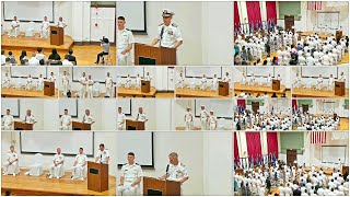 NAVSUP Fleet Logistics Center Yokosuka Change of Command Ceremony [upl. by Ainet1]