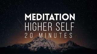 Attract Your Higher Self  20 Minute Meditation VERY STRONG  432Hz [upl. by Arvind]