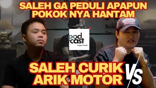 SALEH CURIK VS ARIK MOTOR HADAPIN ARIK KE LUMAJANG SENDIRIAN INI PENJELASAN SALEH [upl. by Aenaj954]